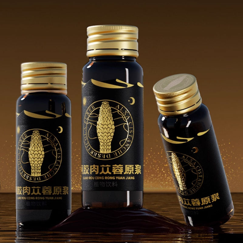 東阿阿膠肉蓯蓉原漿 Dong'e Ejiao Cistanche Herbal Liquid 10 Vials/box