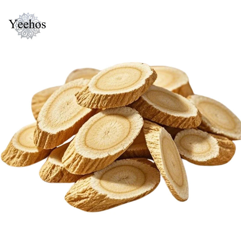 Dried Astragalus Root Slices Herbal Tea, Sulfur Free, No Additives (Dried Huang Qi) 8OZ